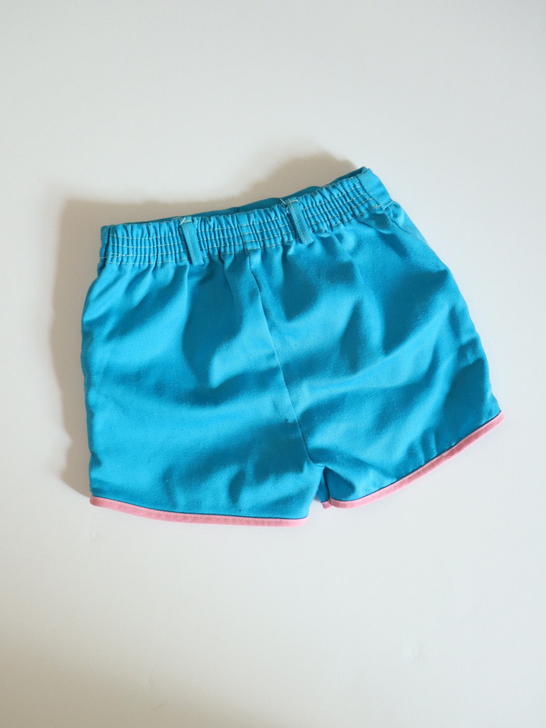 Vintage Blue & Pink Sports Shorts / 2-3Y