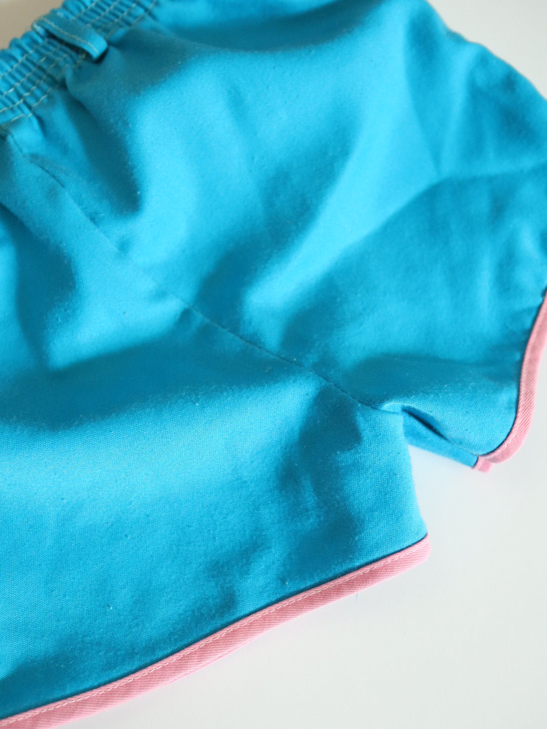 Vintage Blue & Pink Sports Shorts / 2-3Y