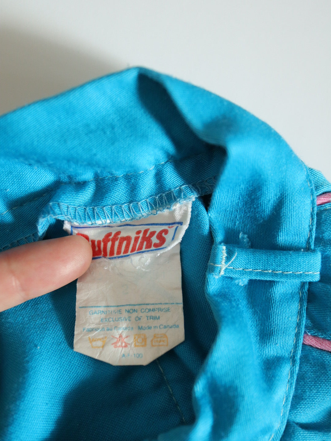 Vintage Blue & Pink Sports Shorts / 2-3Y