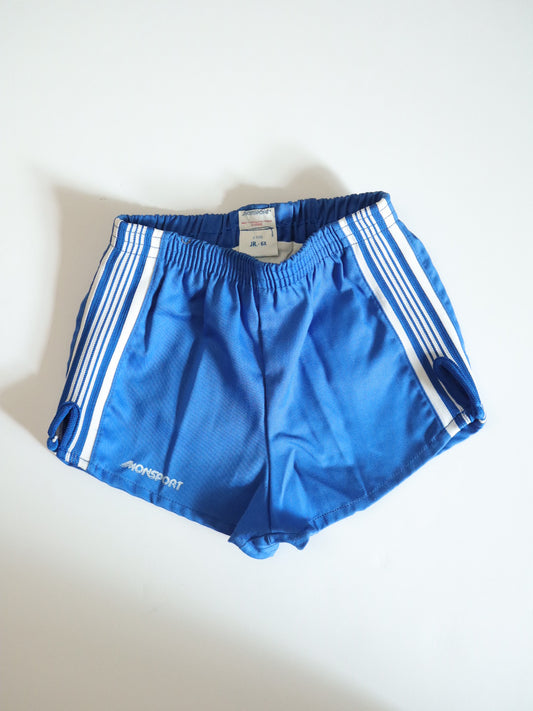 Vintage MONSPORT Blue Sports Shorts / 4-6Y