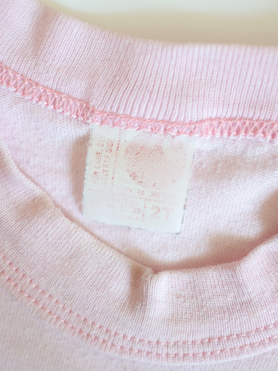 Vintage SNOOPY Pink Baby Tee + Watermelon Shorts Outfit SET / 12-18M