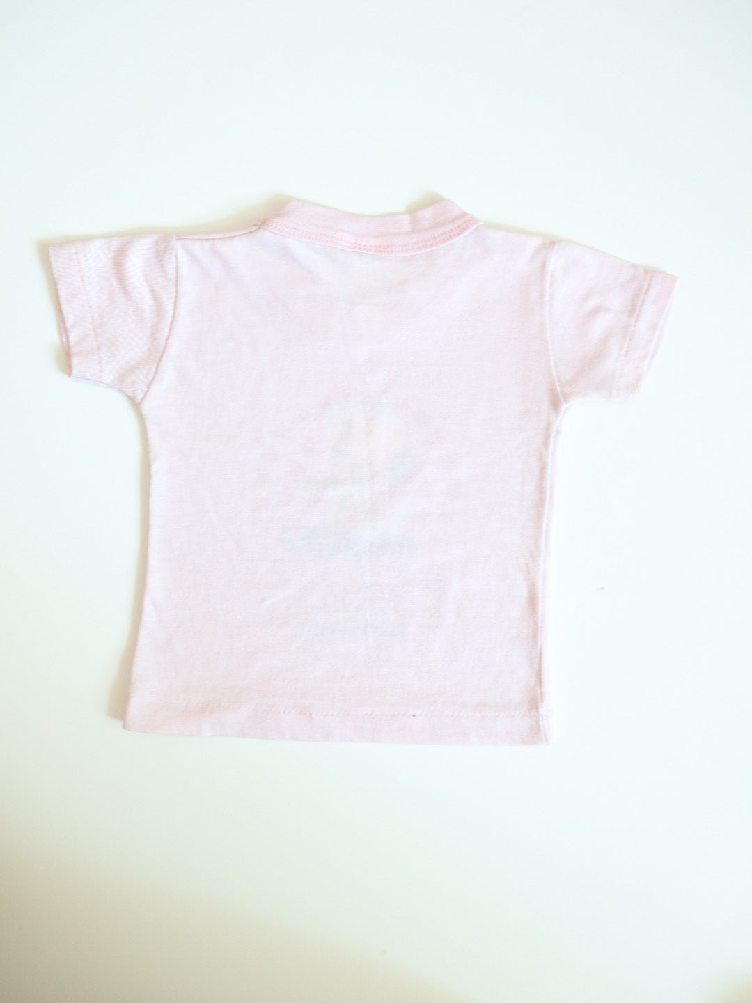 Vintage SNOOPY Pink Baby Tee + Watermelon Shorts Outfit SET / 12-18M