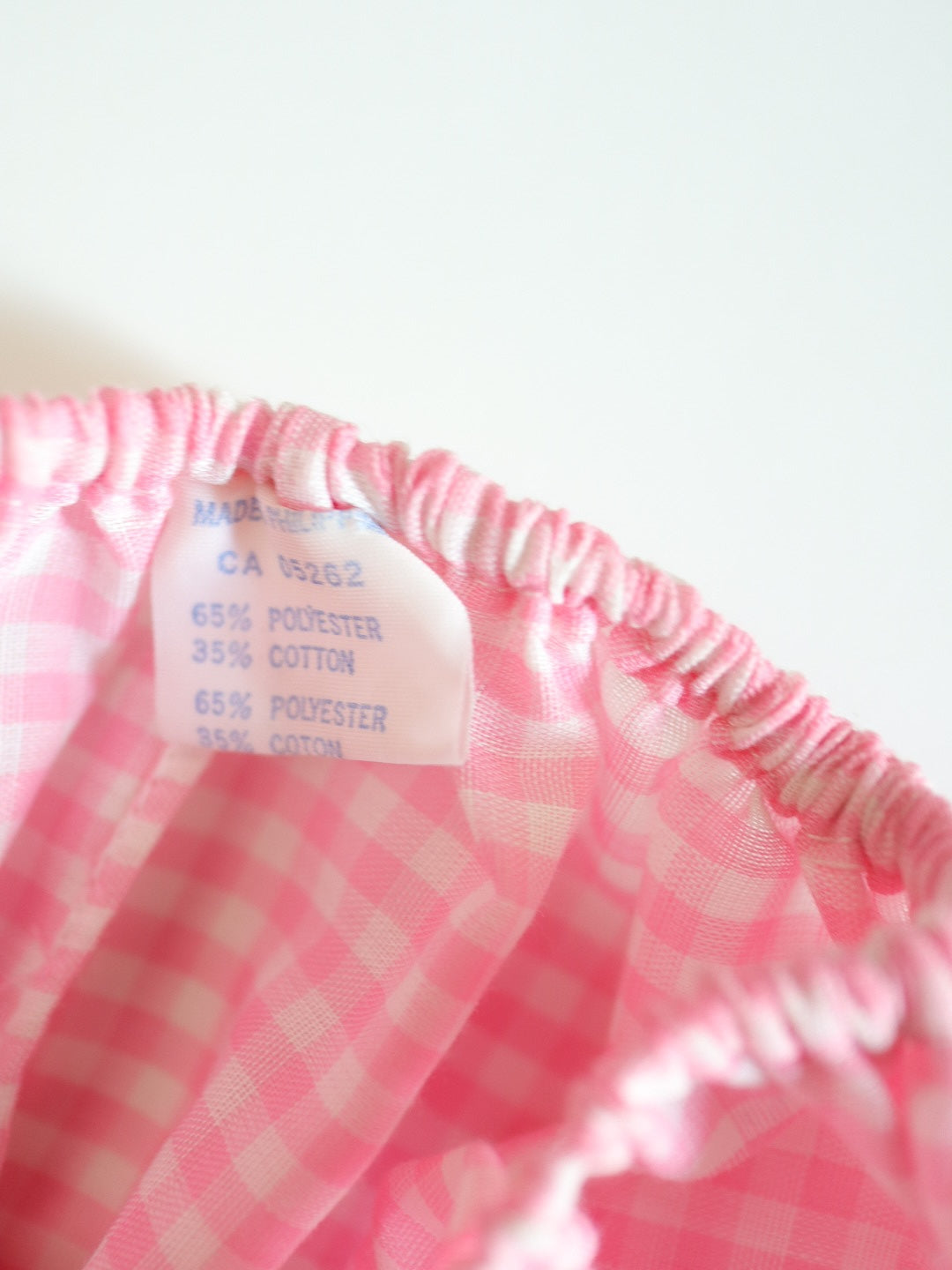 Vintage Birds Embroidered Pink Baby Top + Shorts Outfit SET / 12M