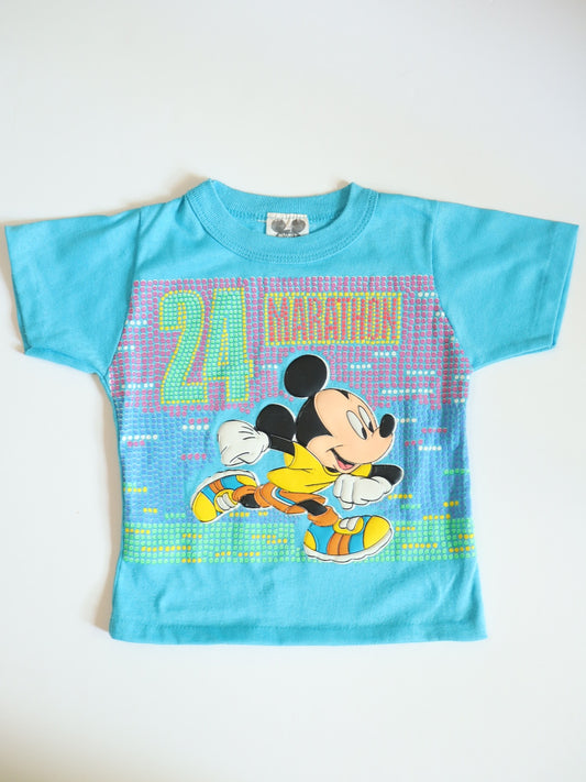 Vintage Disney Mickey 24 MARATHON Tee / 3-4Y