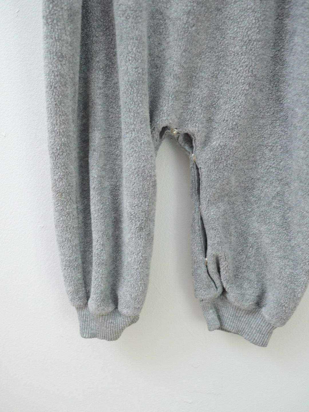 Vintage OshKosh B'gosh Gray Terrycloth Romper / 18-24M