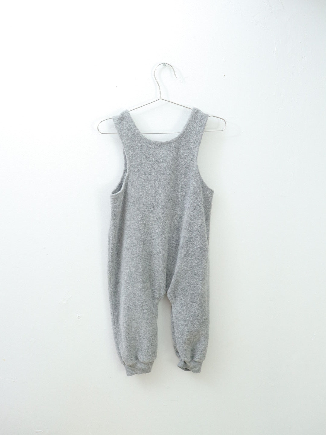 Vintage OshKosh B'gosh Gray Terrycloth Romper / 18-24M