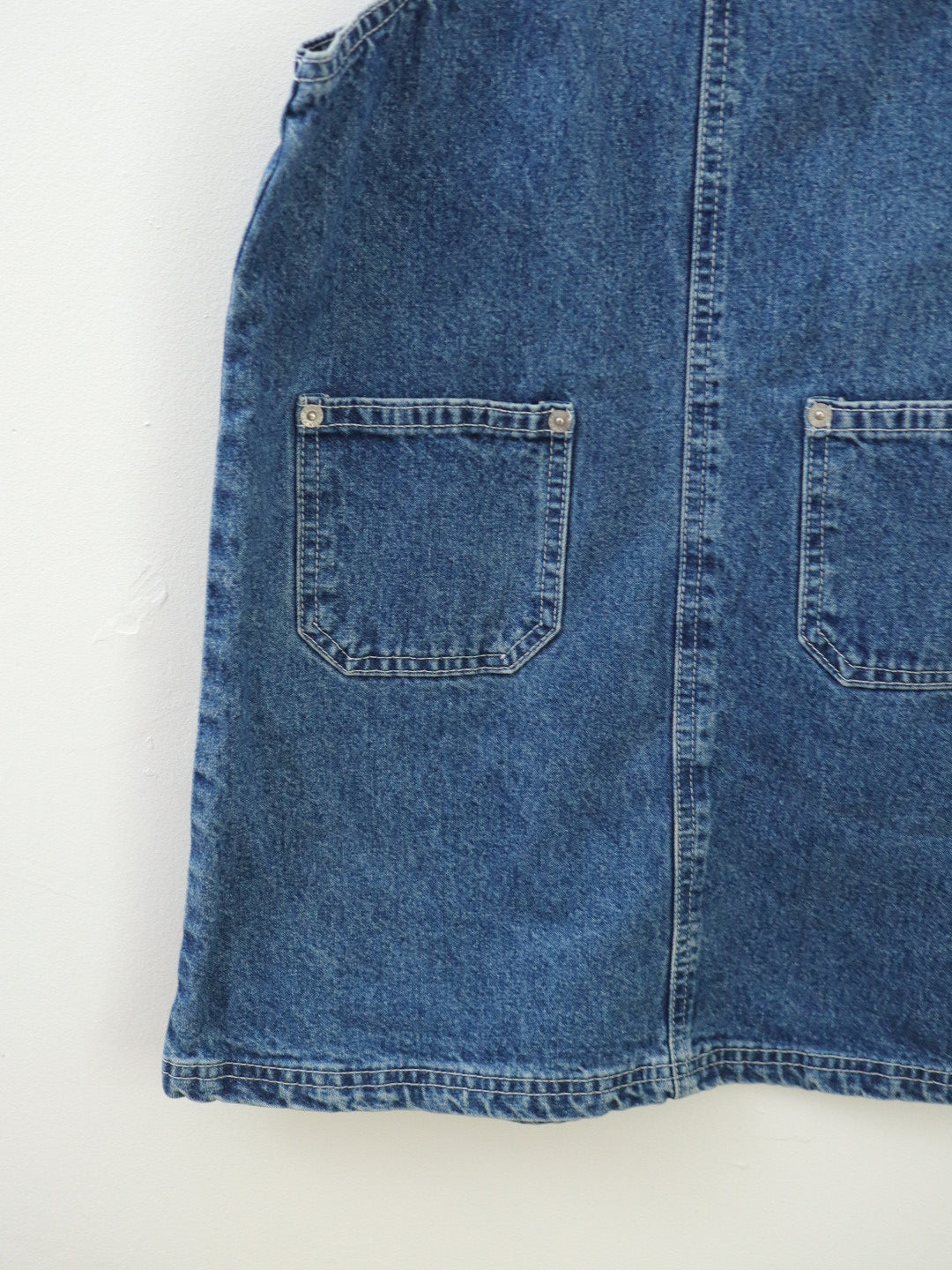 Vintage Tommy Hilfiger Denim Overall Dress / 8-10Y, Youth M