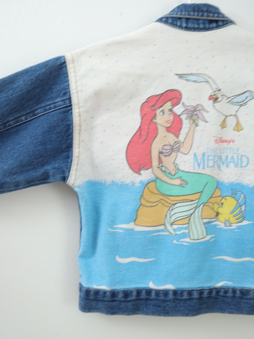 Vintage Disney The Little Mermaid Denim Jacket / 2Y