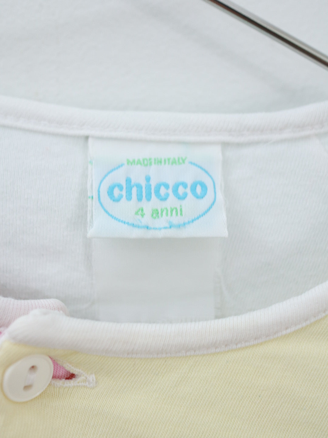 Vintage Chicco Doodle Print Cotton Cardigan Jacket / 4Y