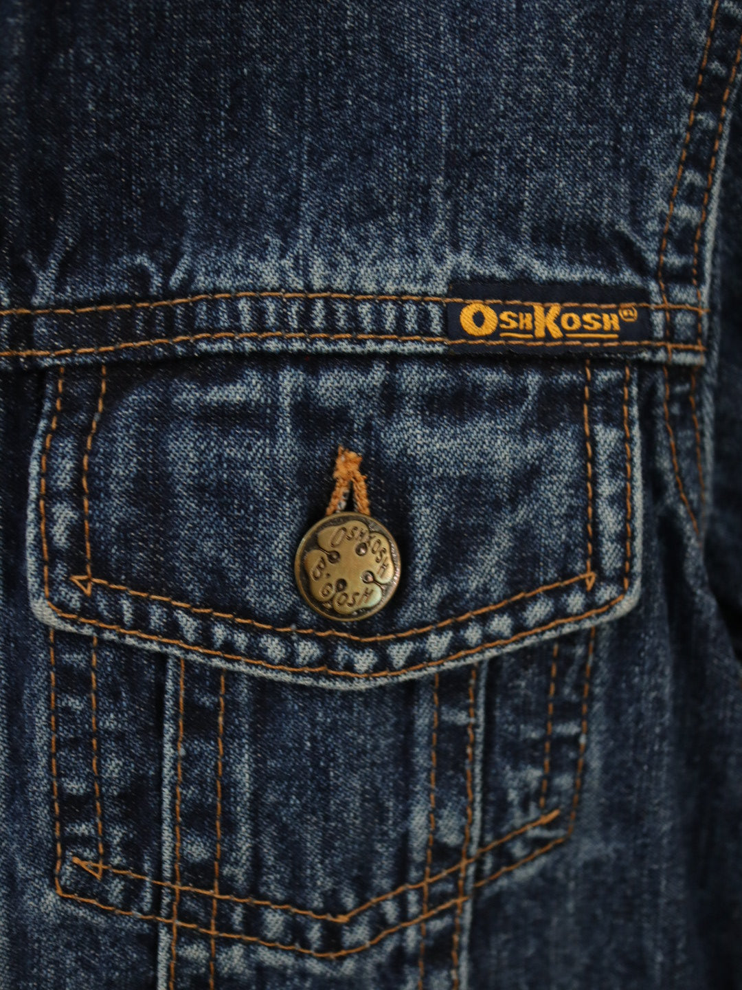 Vintage OshKosh B'gosh Denim Jacket / 2-3Y