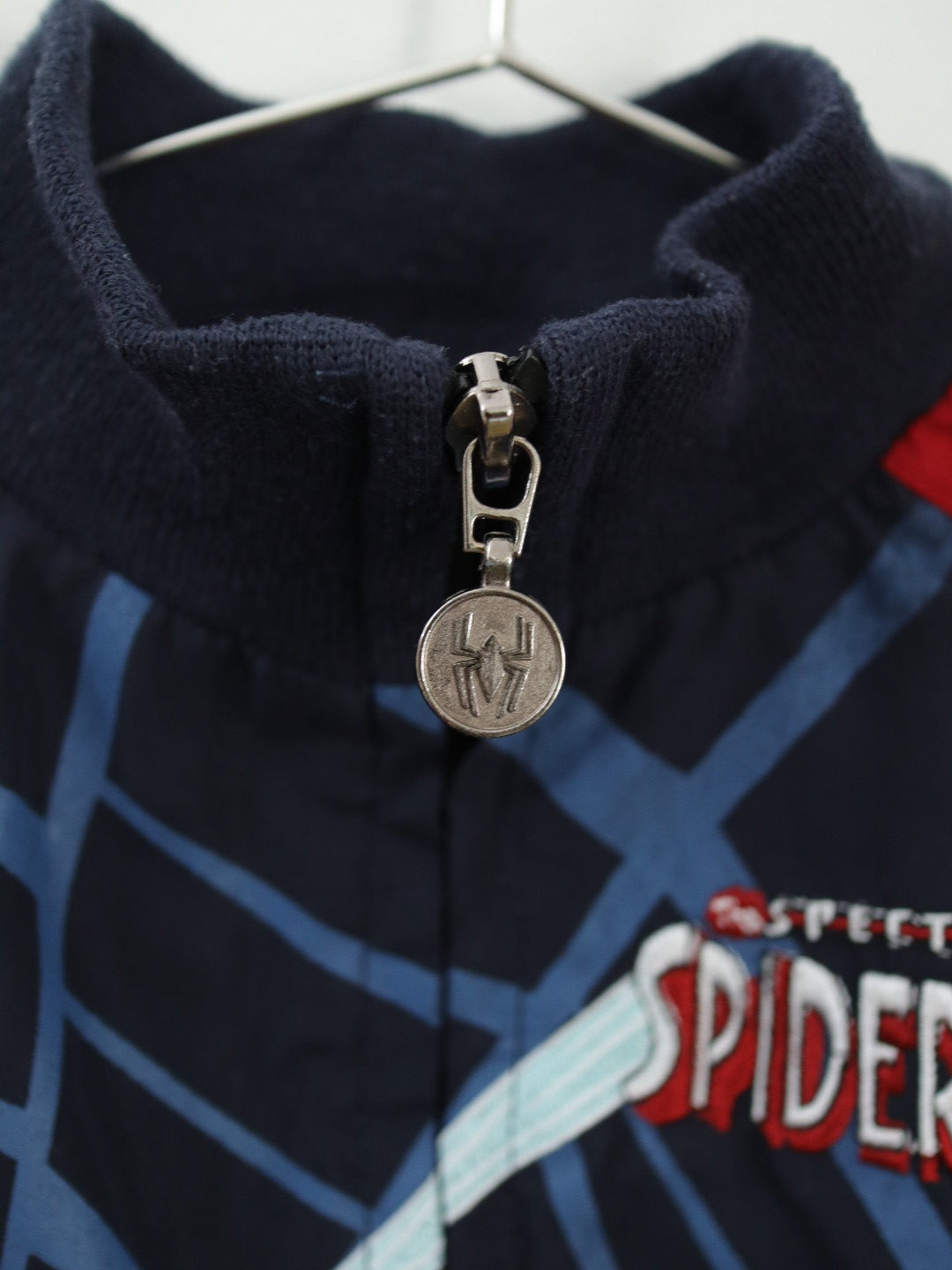 Y2K SPIDERMEN Light Bomber Jacket / 3-4Y