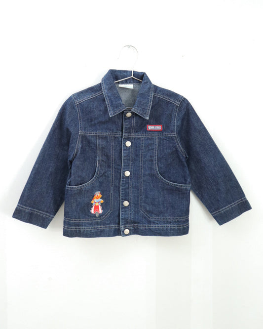 Y2K Sesame Street Ernie Denim Jacket / 5Y