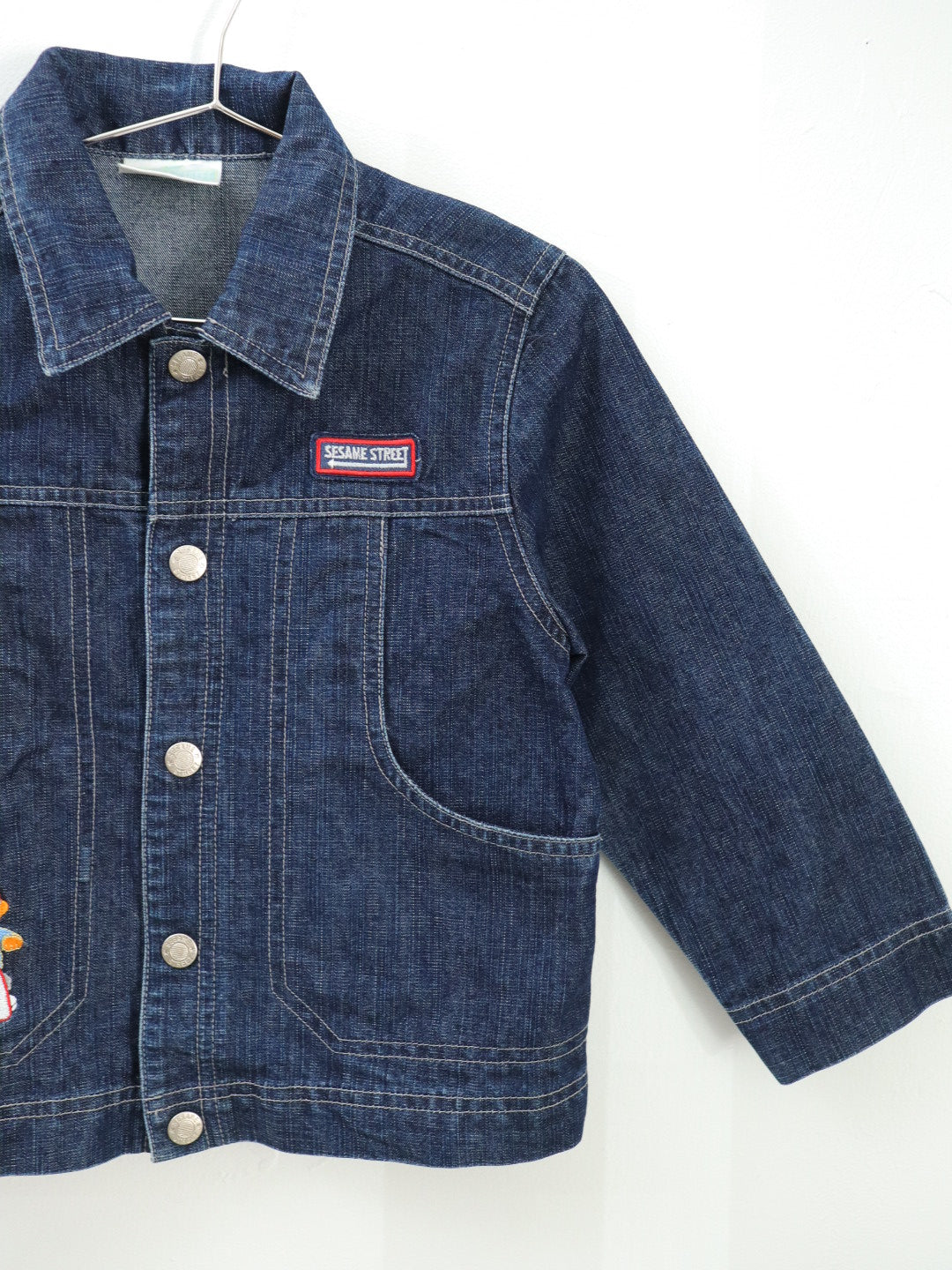 Y2K Sesame Street Ernie Denim Jacket / 5Y