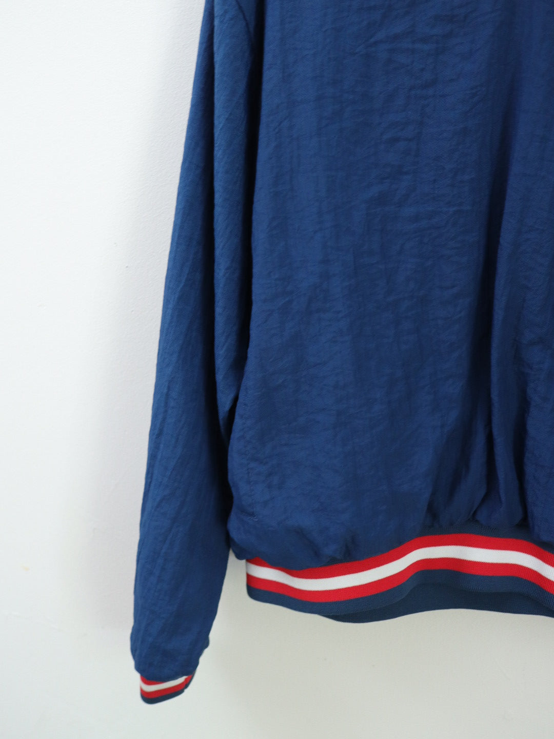 Vintage Baseball Cleveland Indians V-Neck Windbreaker / Youth L (14-16)