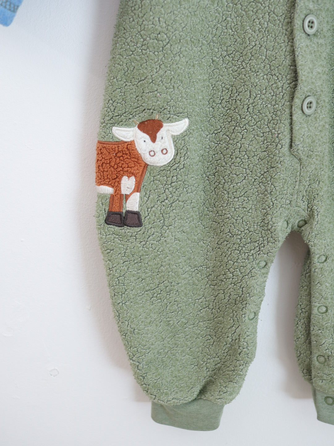 Retro Cow, Horse & Cactus Baby Romper / 12-18M