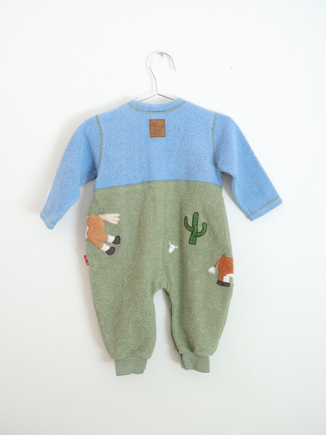 Retro Cow, Horse & Cactus Baby Romper / 12-18M