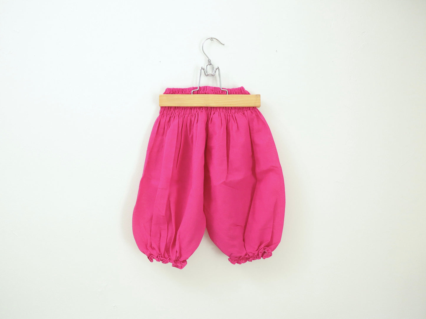 Retro kids toddler pink harem summer pants / Size 2-3Y+