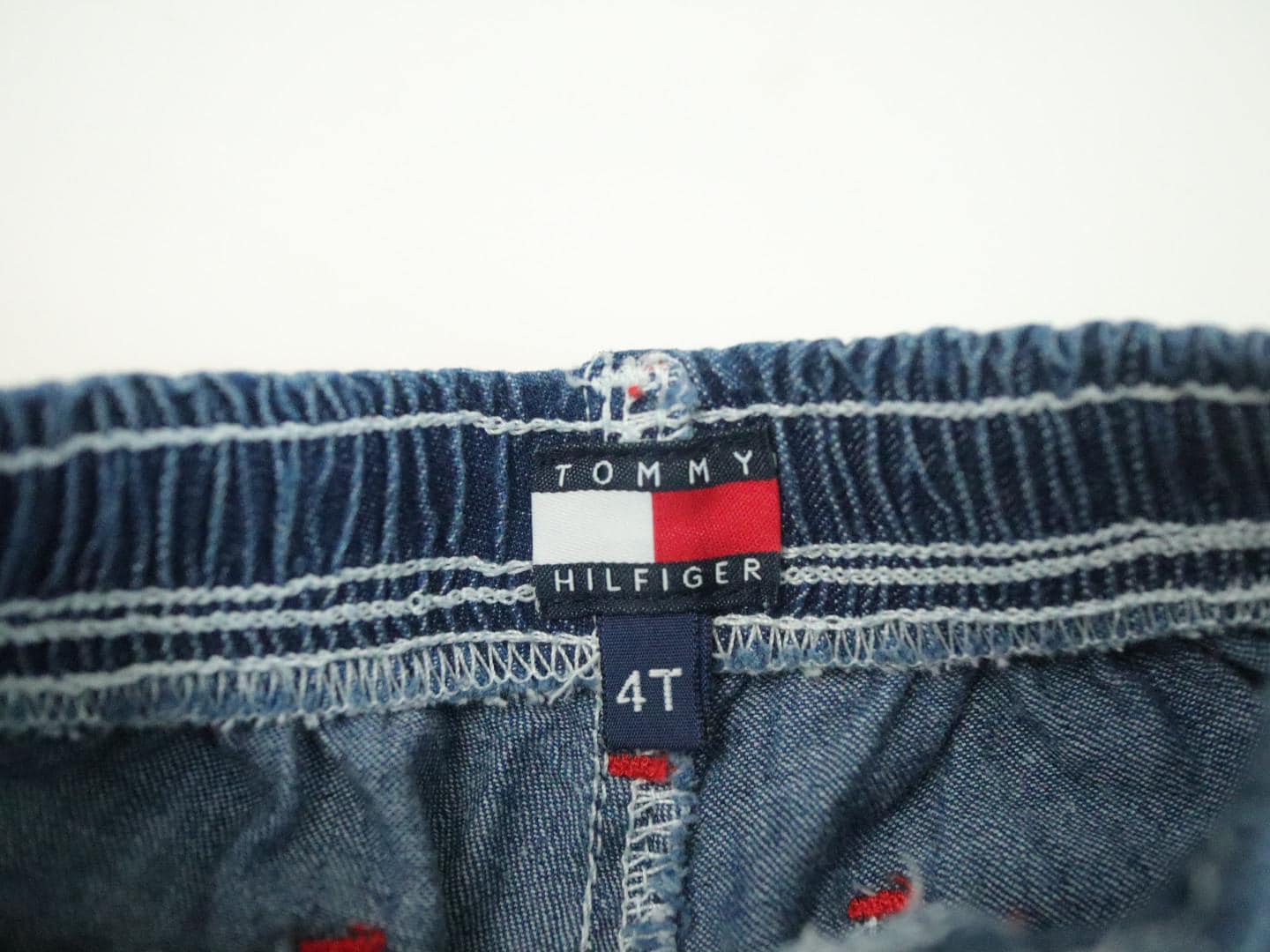 Vintage Kids Tommy Hilfiger Flare Denim Jeans / Made in Canada / Size 4T