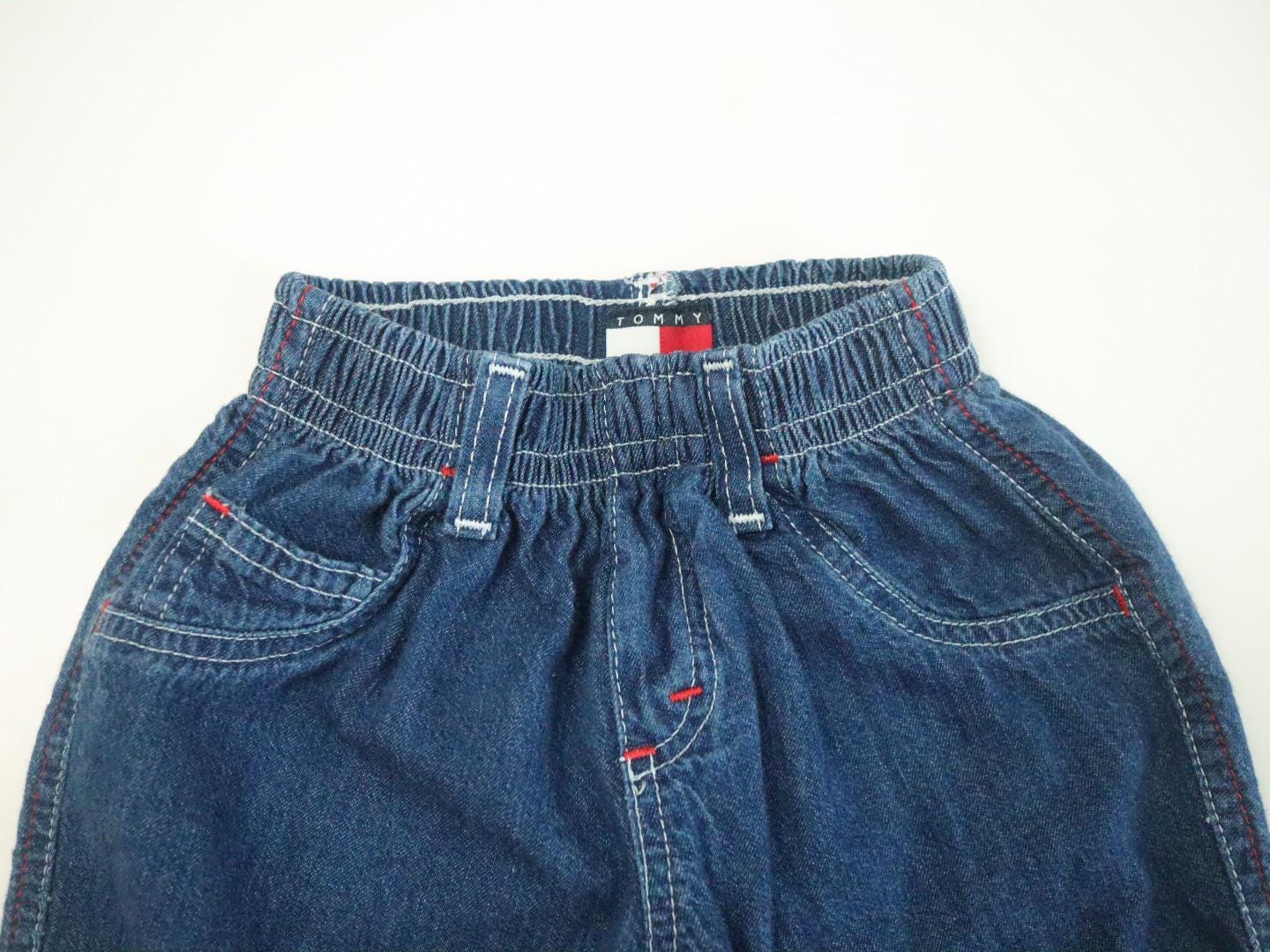 Vintage Kids Tommy Hilfiger Flare Denim Jeans / Made in Canada / Size 4T